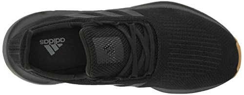 Adidas mens Swift Run Core Black/Core Black/Core Black 12