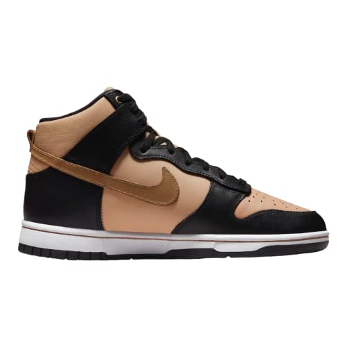 Nike Womens WMNS Dunk HIGH LXX DX0346 001 Black Flax - Size 9.5