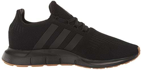 Adidas mens Swift Run Core Black/Core Black/Core Black 12