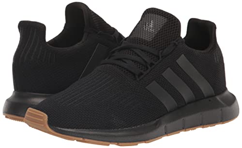 Adidas mens Swift Run Core Black/Core Black/Core Black 12