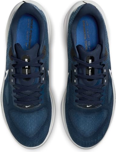 NIKE Men's Running Shoe, Midnight Navy Pure Platinum