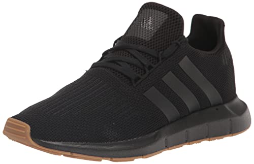 Adidas mens Swift Run Core Black/Core Black/Core Black 12