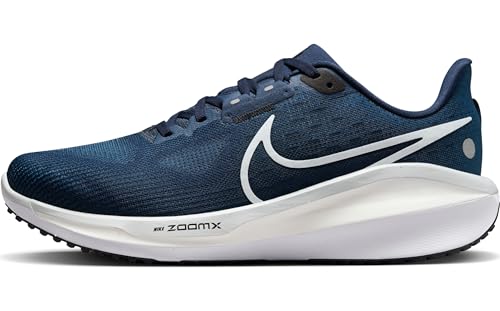 NIKE Men's Running Shoe, Midnight Navy Pure Platinum